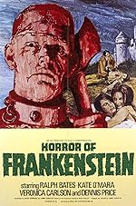 Cover image of the movie The Horror of Frankenstein
