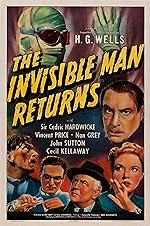 Cover image of the movie The Invisible Man Returns